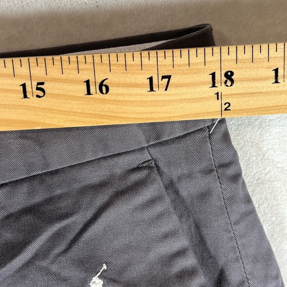 Polo Ralph Lauren 35W All Over Polo Print Gray Flat Front Shorts - Picture 9 of 9